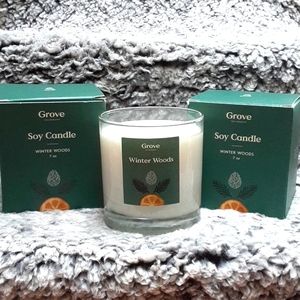 X2 Grove Winter Woods Soy Candle 7 OZ